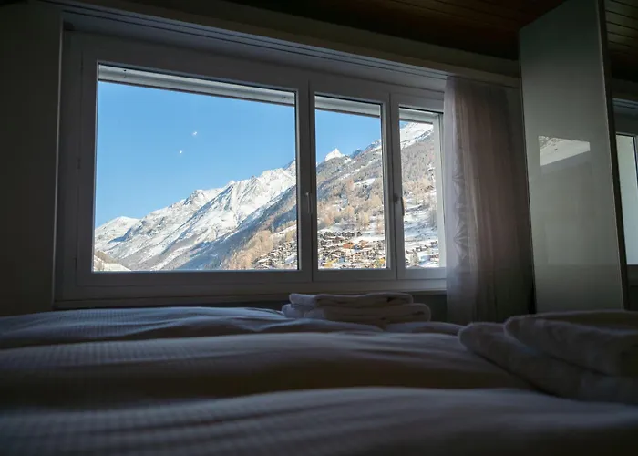 Penthouse Matterhorn Vista 公寓 采尔马特