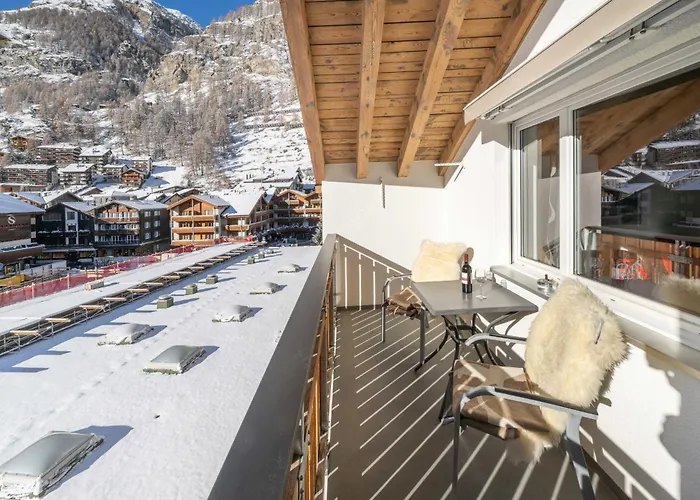 Penthouse Matterhorn Vista 采尔马特