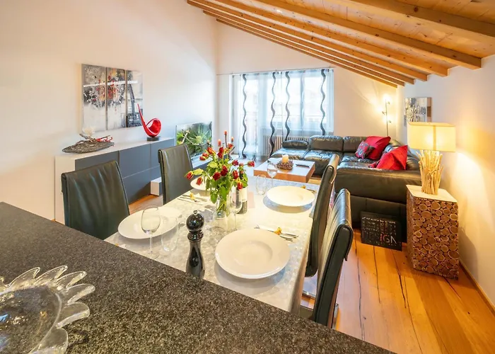 Penthouse Matterhorn Vista 采尔马特